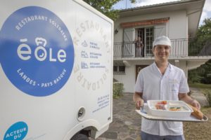 Service de livraison de repas à domicile Éole