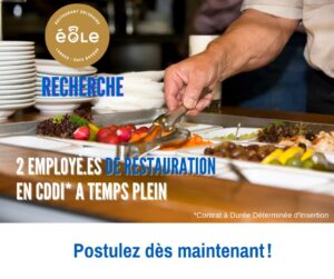 OFFRE D'EMPLOI EOLE - 10.05.2021