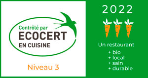 logo Ecocert 3 carottes